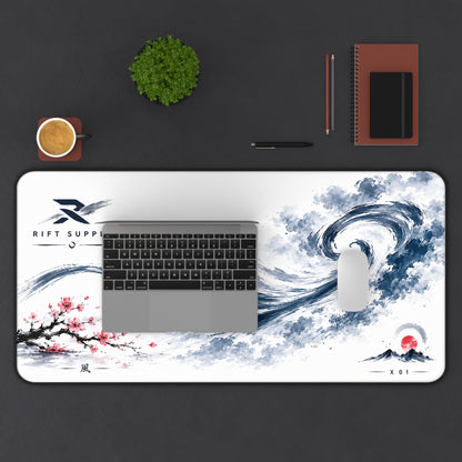 Blossom Wave Desk Mat