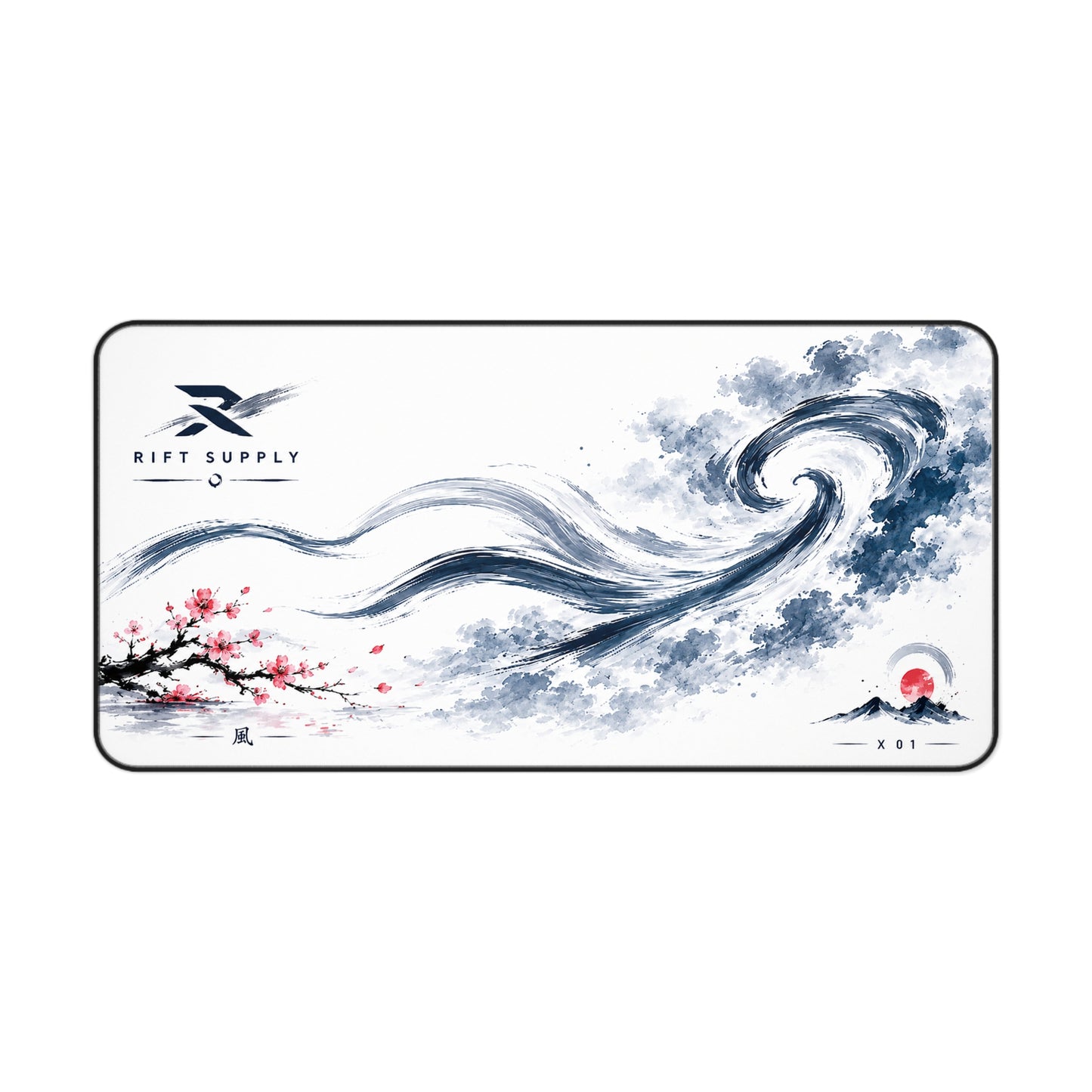 Blossom Wave Desk Mat